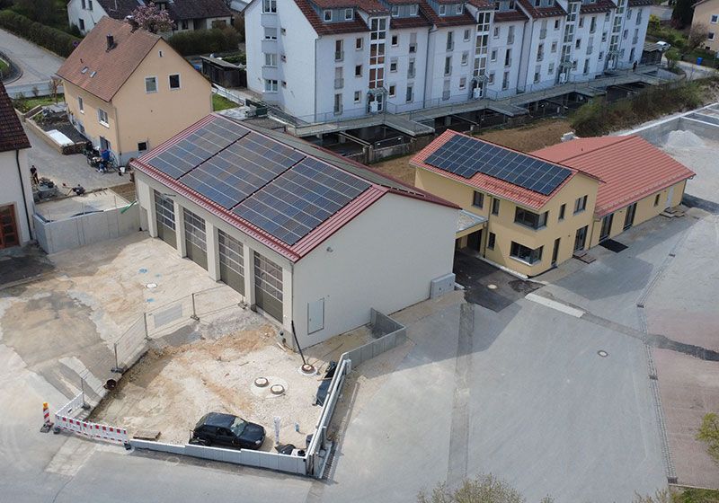 Feuerwehrhalle und Bauhof Parsberg
